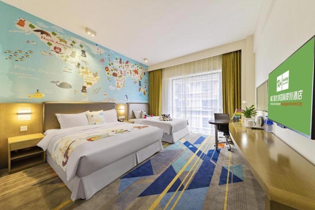 Holiday Inn Express Dujiangyan Ancient City Екстериор снимка